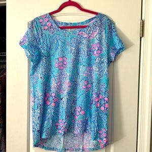 Lilly Pulitzer Etta Scoop neck top NEW